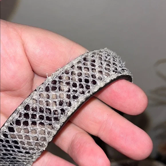 Michael Kors Black and Gray Snake Skin Shoulder Bag - Picture 11 of 11